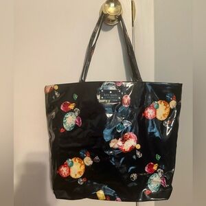 Kate Spade Black Gemstone Bon Shopper Tote